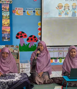 Keseruan Acara Teacher’s Upgrading KBGTK Cendekia Bangil di Preschool At-Taqwa 1